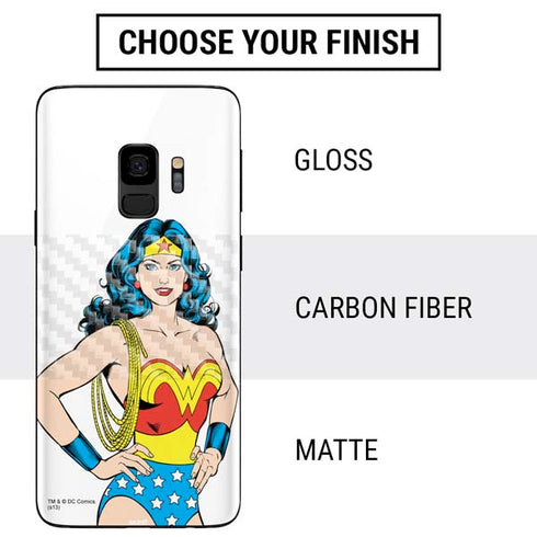 DC Comics Wonder Woman Classic Art Pose Galaxy S9 Skin